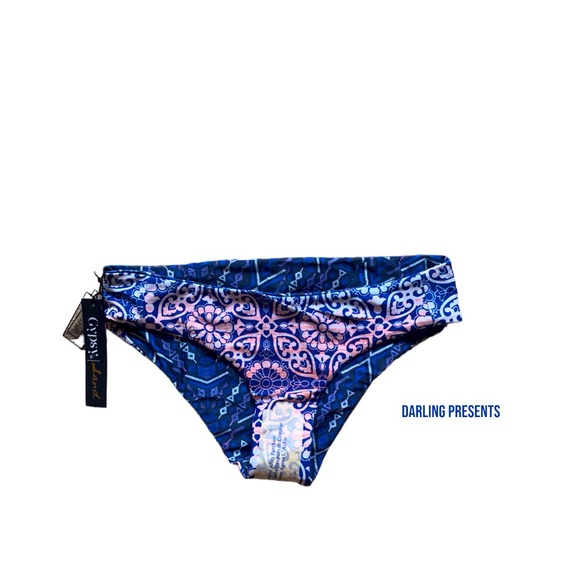 GYPSY 05 SAND REVERSIBLE BIKINI SWIMSUIT BOTTOM WOMEN COLOR MULTI SIZE S - Picture 3 of 5